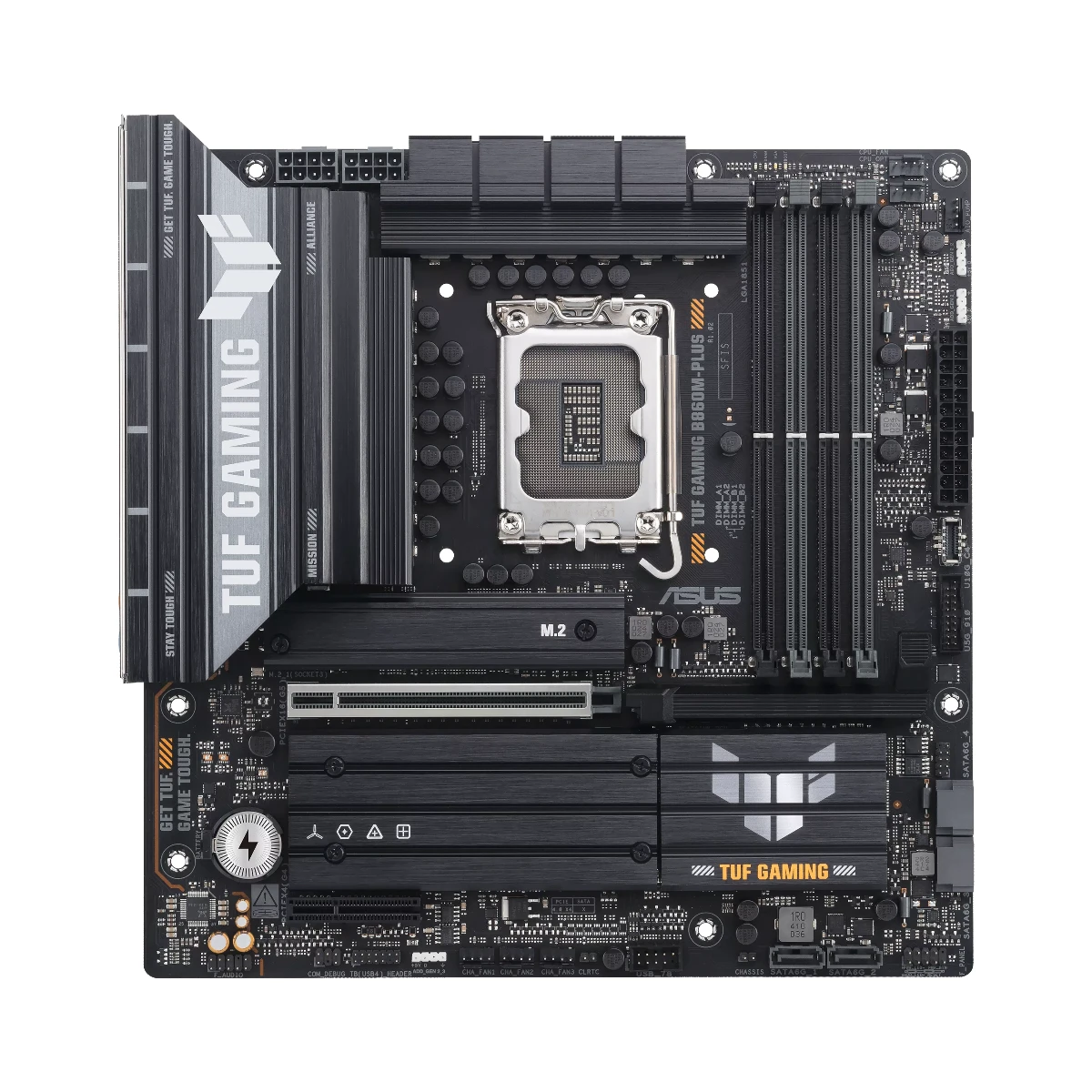 ASUS TUF GAMING B860M-PLUS LGA 1851 Micro-ATX Gaming Motherboard - 90MB1JW0-M0EAY0