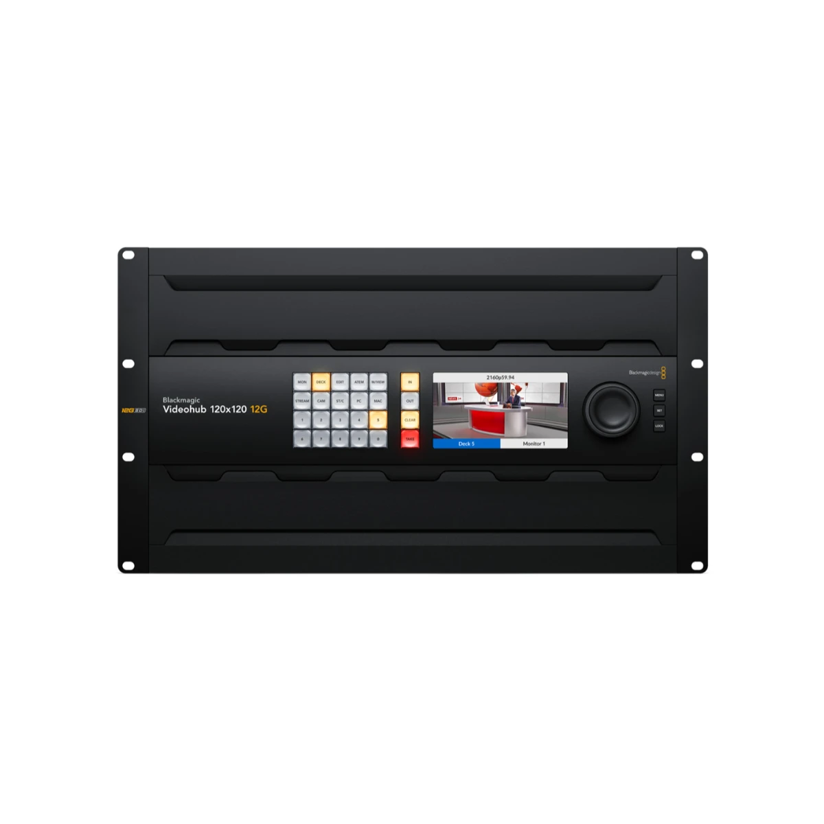 Blackmagic Videohub 120x120 12G Video Router - W-VHS-10