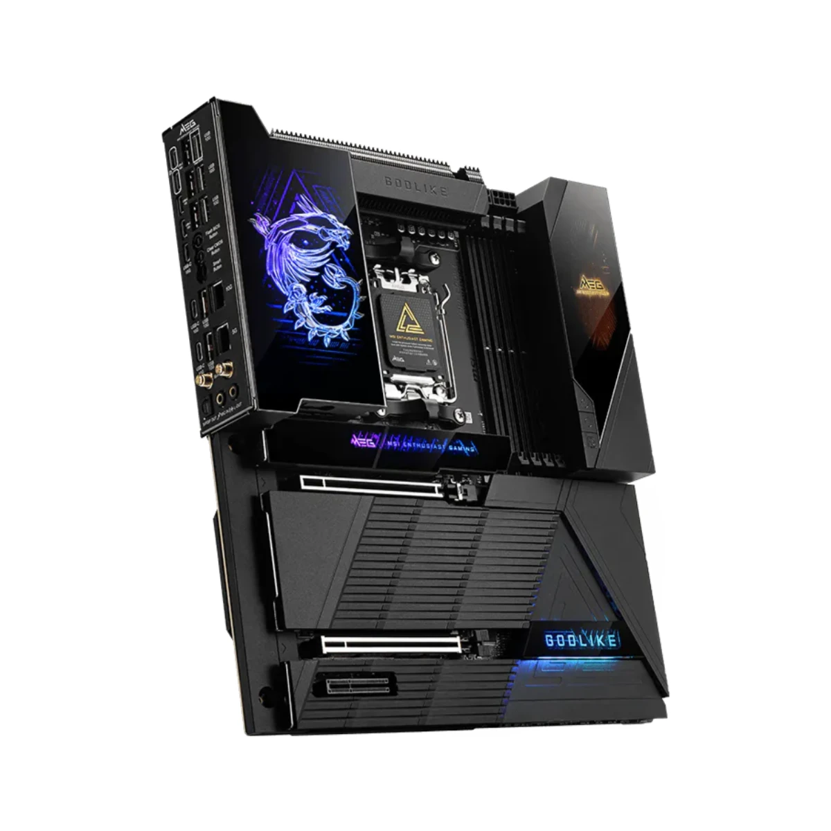 MSI MEG X870E GODLIKE WIFI DDR5 AM5 Motherboard - 911-7E48-001 view 3