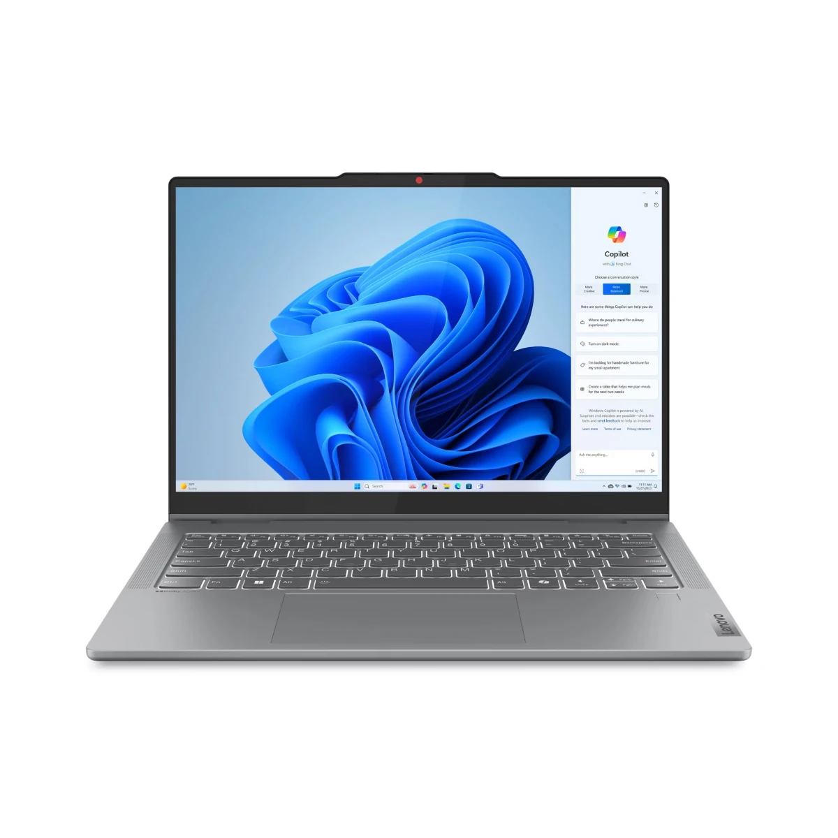 Lenovo IdeaPad 5 2-in-1 Laptop (Intel Graphics, Intel Core 5 120U, 16GB RAM, 512GB SSD, 14" WUXGA OLED Touch & Flip, DOS, Grey) - 14IRU9-83DT0070PS