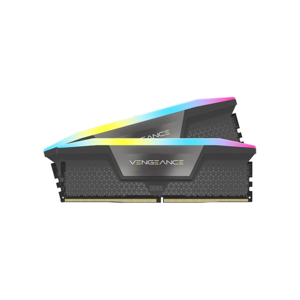 Corsair VENGEANCE RGB 32GB (2 x 16GB) DDR5 6000MT/s Memory Kit - Gray | CMH32GX5M2D6000Z38