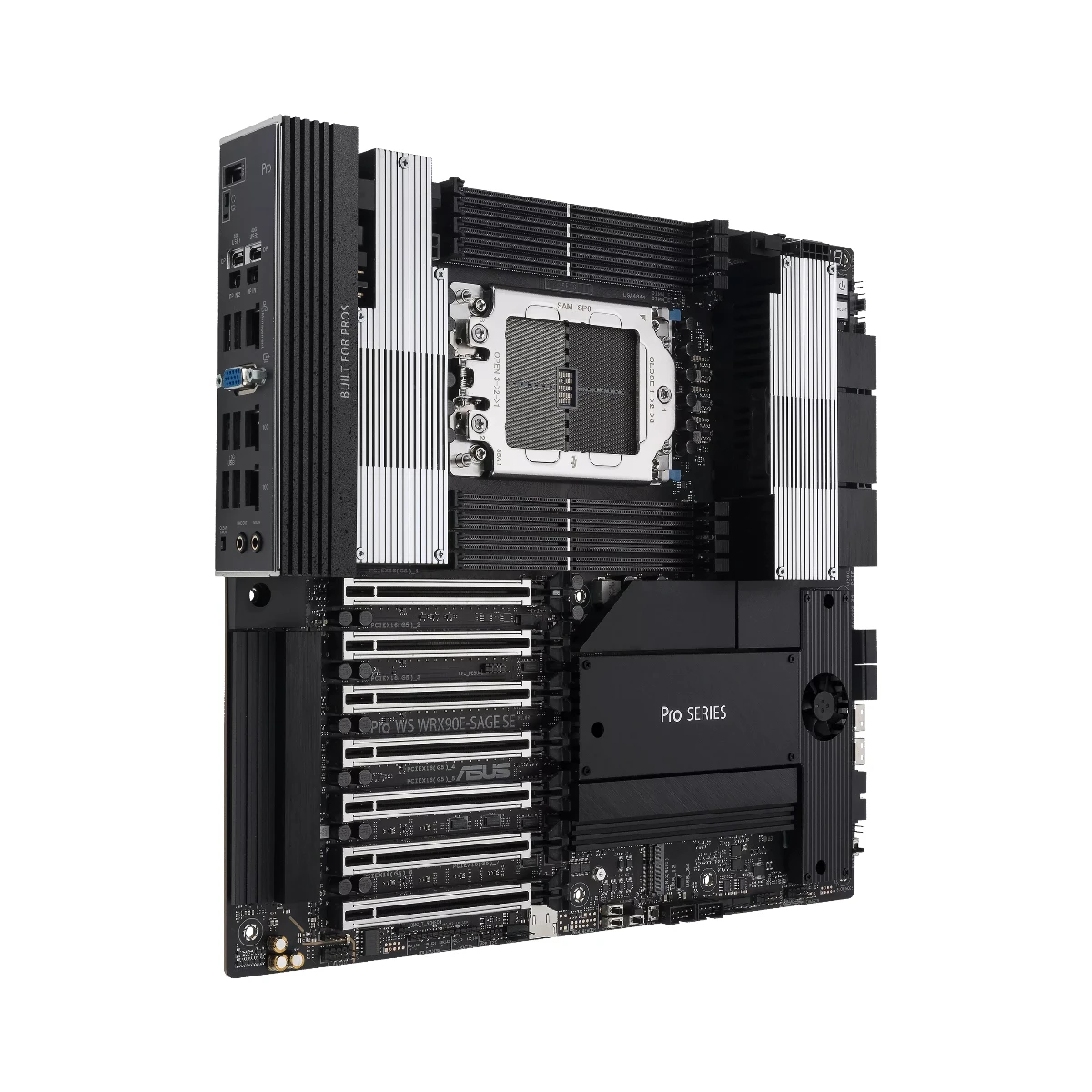 ASUS Pro WS WRX90E-SAGE SE EEB DDR5 Workstation Motherboard - 90MB1FW0-M0EAY0 view 3