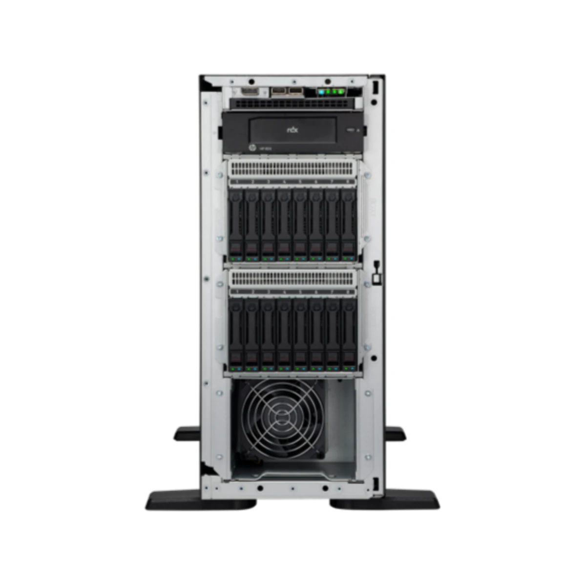 HPE ProLiant ML110 Gen11 Tower Server (Intel Xeon 5515+, 64GB RAM, 2×800W PSU) - P93222-375 view 2