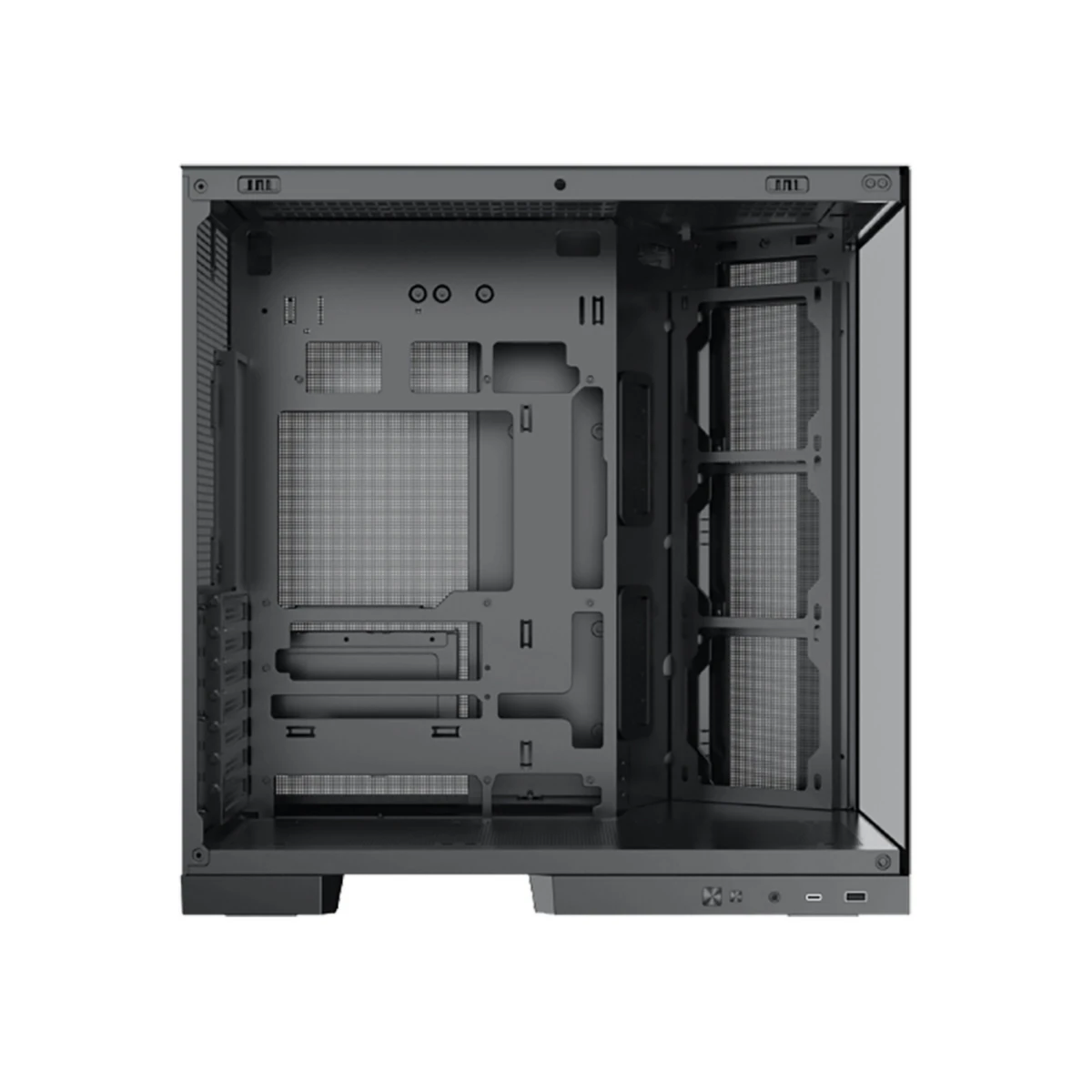 Xigmatek Aqua 7 Tempered Glass Mid-tower E-ATX Case - Black | EN49026 view 5