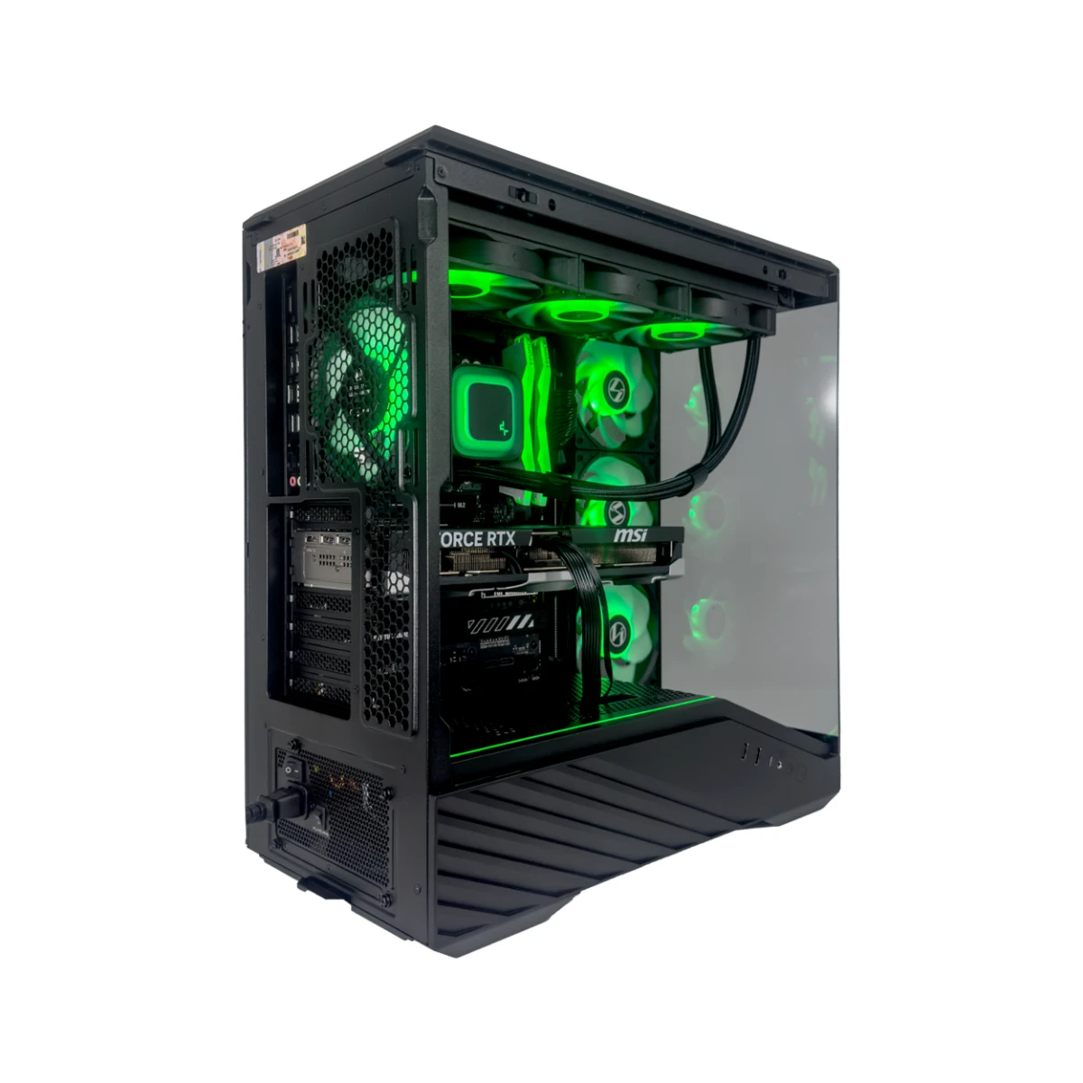 Gaming PC Viridian (Ryzen 7 9800X3D, 32 GB DDR5 RAM, RTX 5080 16GB GPU) view 4