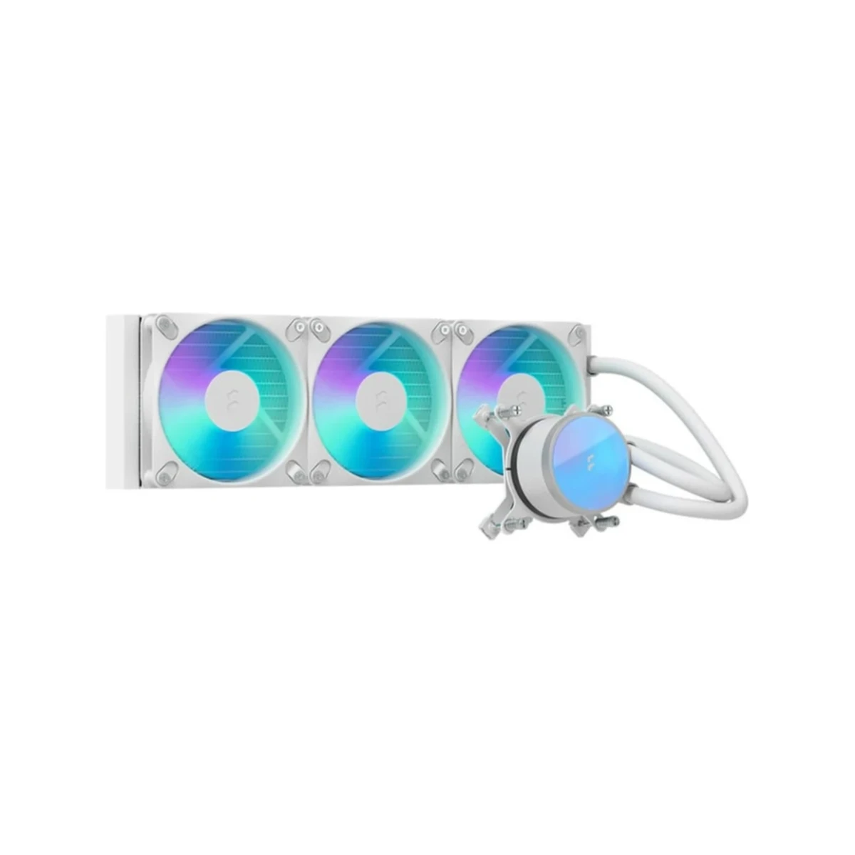 Fractal Design Radius 360 RGB CPU Liquid Cooler - White | FD-W-RA1-3603