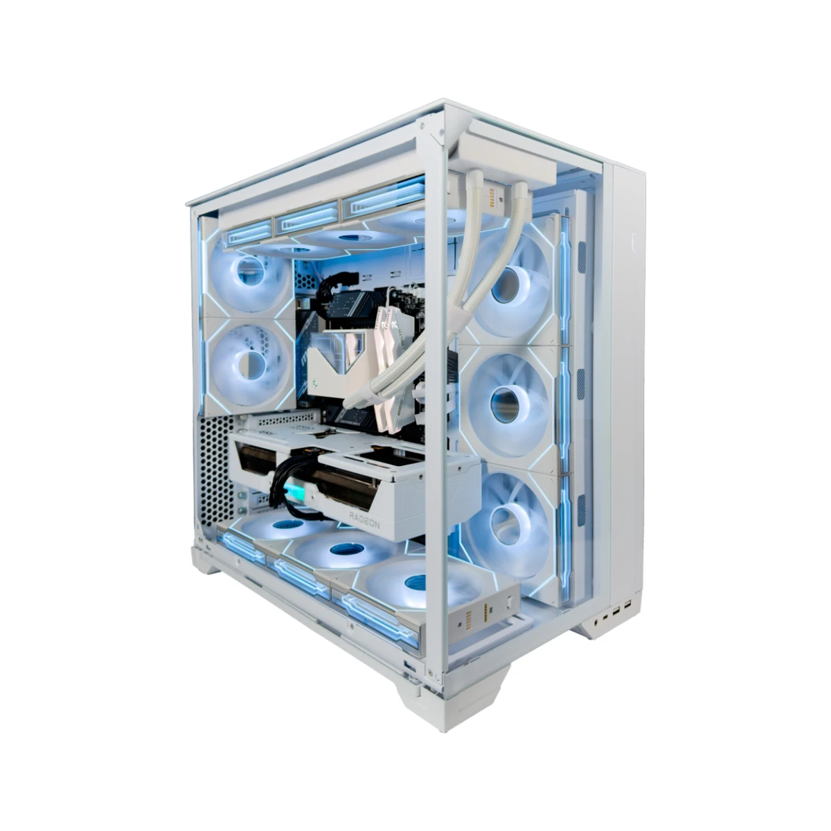 Gaming PC Snowstorm (Core i7-14700F, 32 GB DDR5 RAM, RX 9070 16GB GPU)