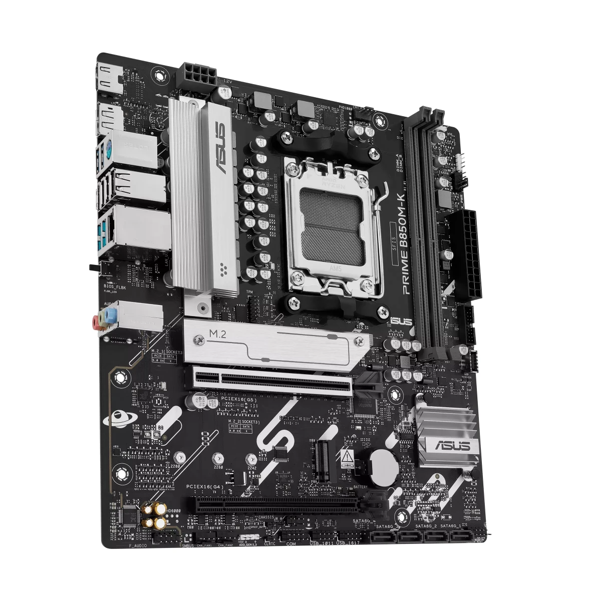 ASUS PRIME B850M-K AM5 DDR5 PCIe 5.0 Micro-ATX Motherboard - 90MB1LV0-M0EAY0 view 3