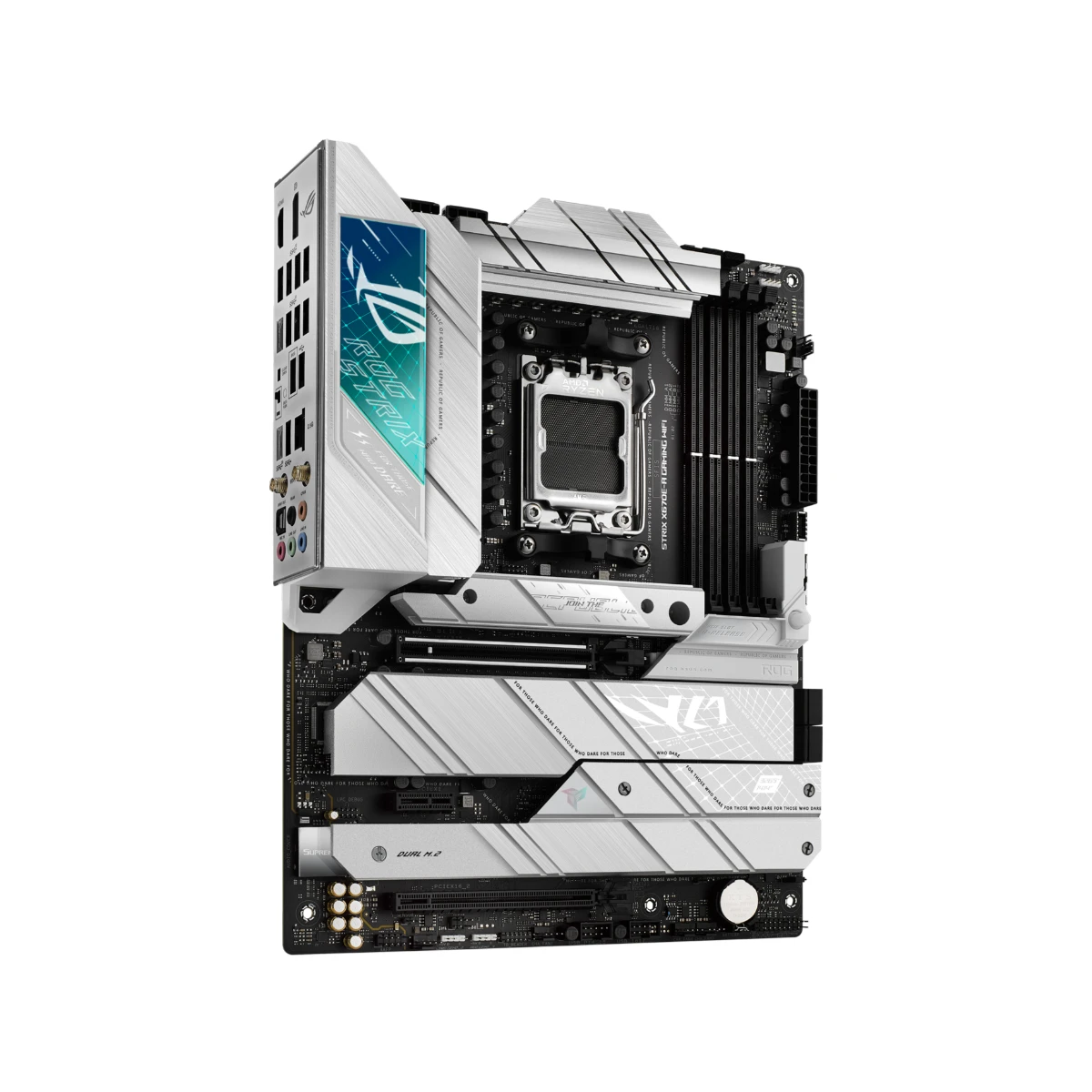 ASUS ROG Strix X670E-A Gaming WiFi AMD AM5 DDR5 ATX Motherboard - 90MB1BM0-M0EAY0 view 3