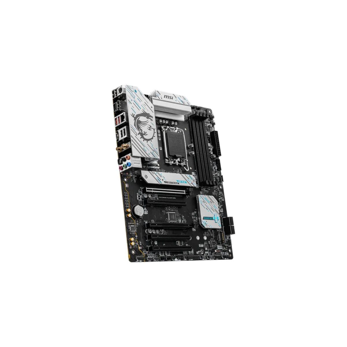 MSI B760 GAMING PLUS WIFI DDR4 ATX Motherboard - Black | 911-7D98-043 view 4