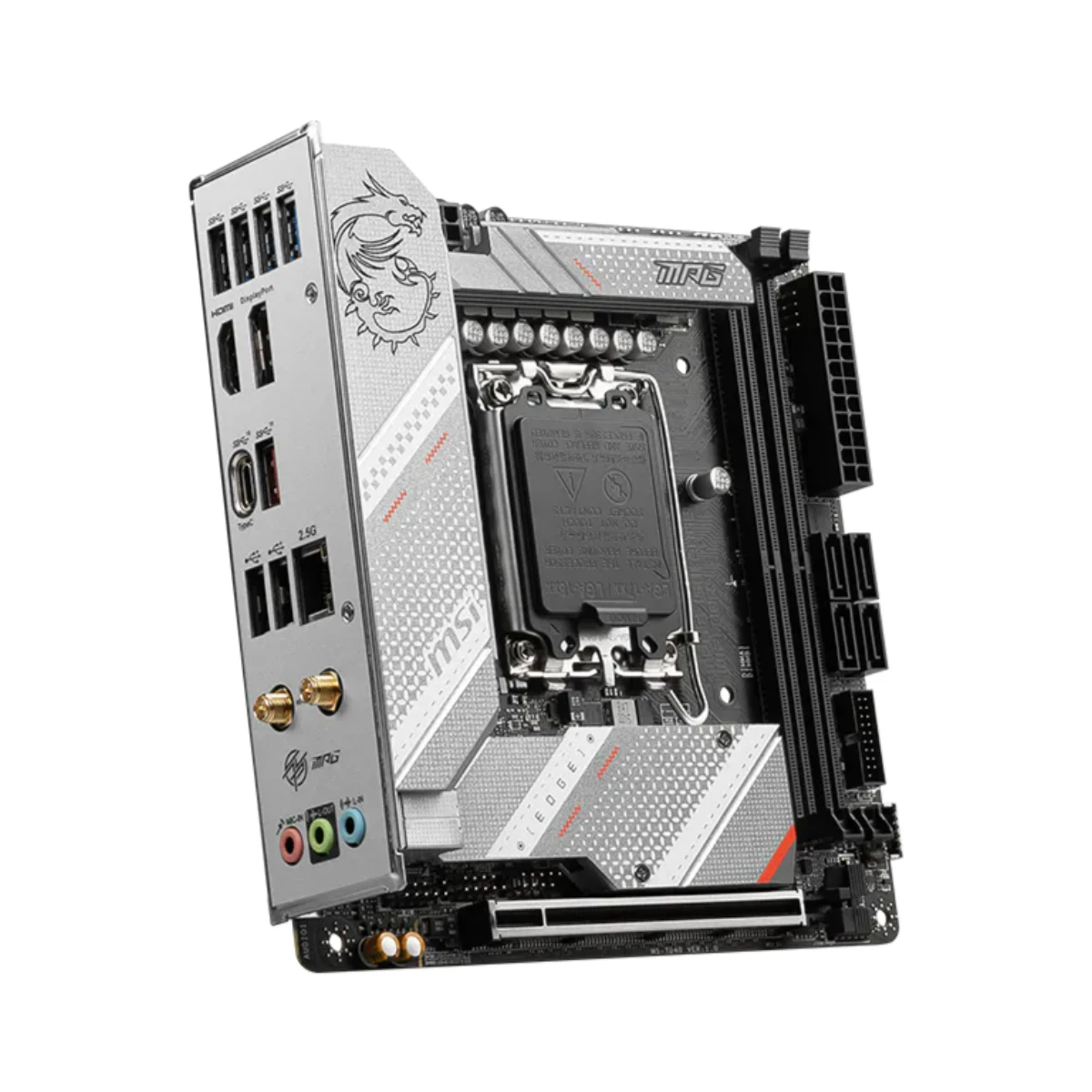 MSI MPG B760I EDGE WiFi DDR4 Mini-ITX Motherboard Intel LGA 1700 - 911-7D40-002 view 4