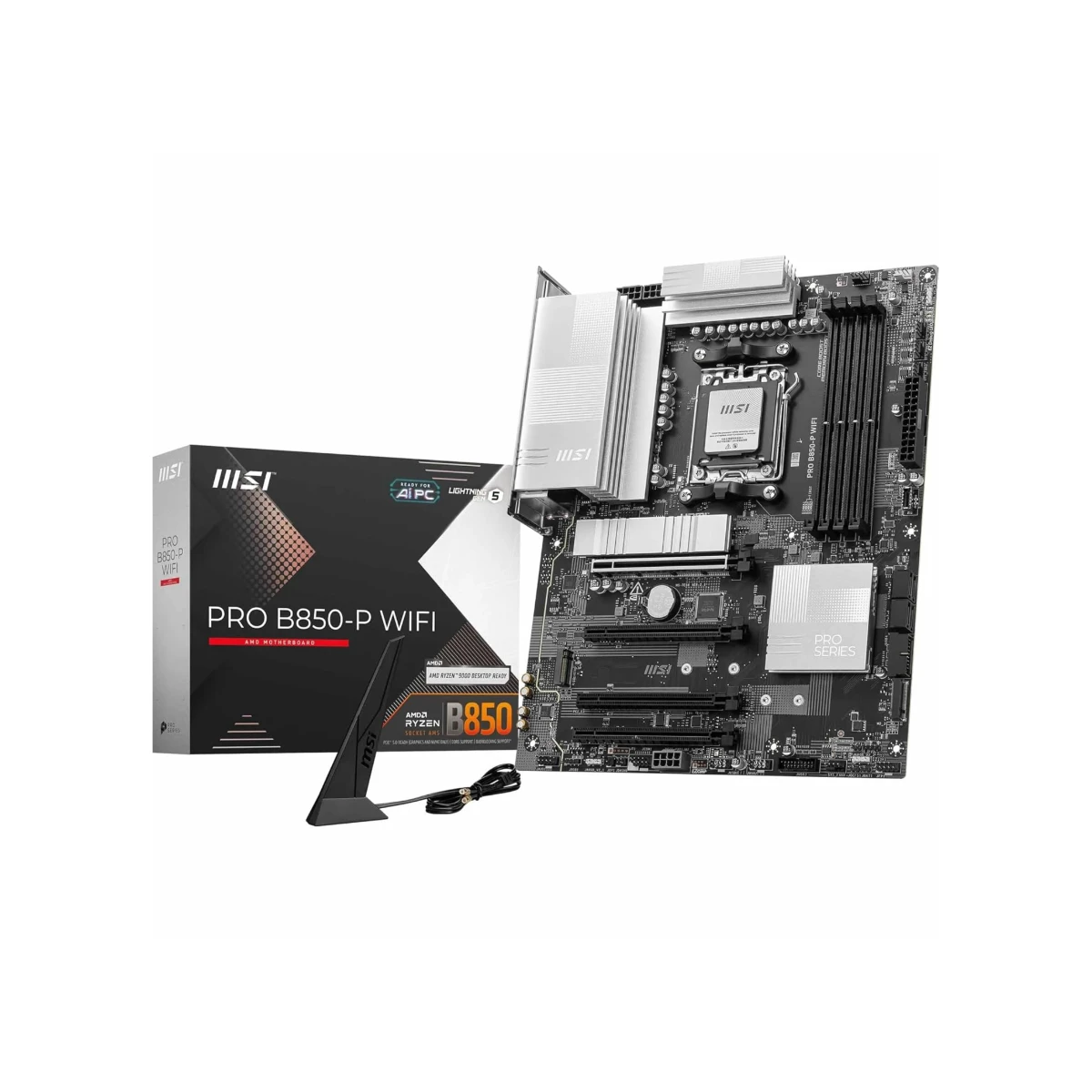 MSI PRO B850-P WIFI AM5 ATX Motherboard - 911-7E56-002