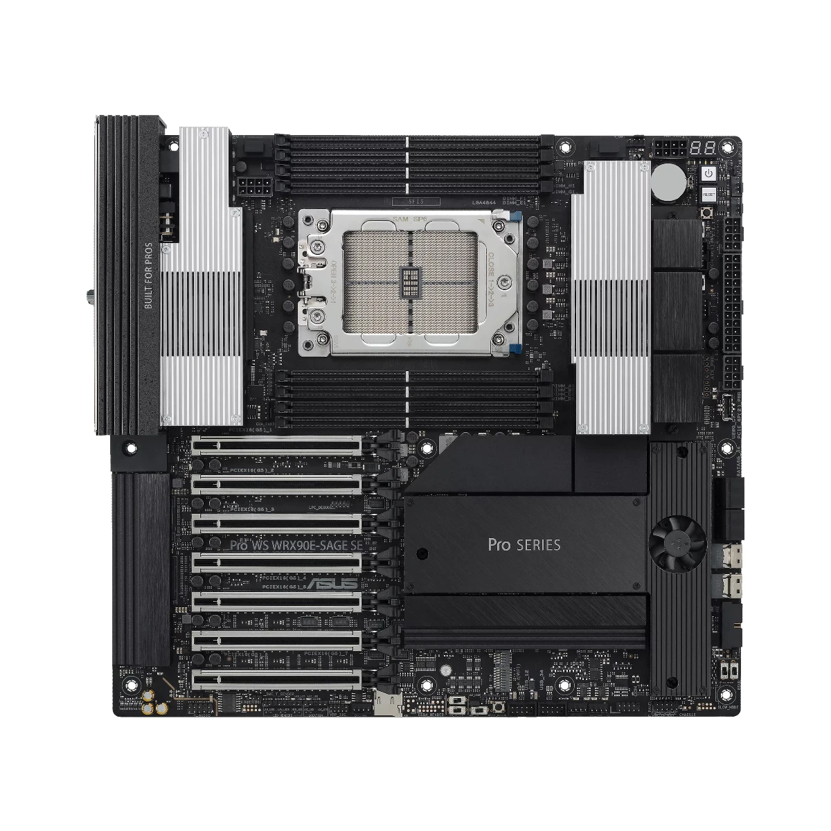 ASUS Pro WS WRX90E-SAGE SE EEB DDR5 Workstation Motherboard - 90MB1FW0-M0EAY0 view 2