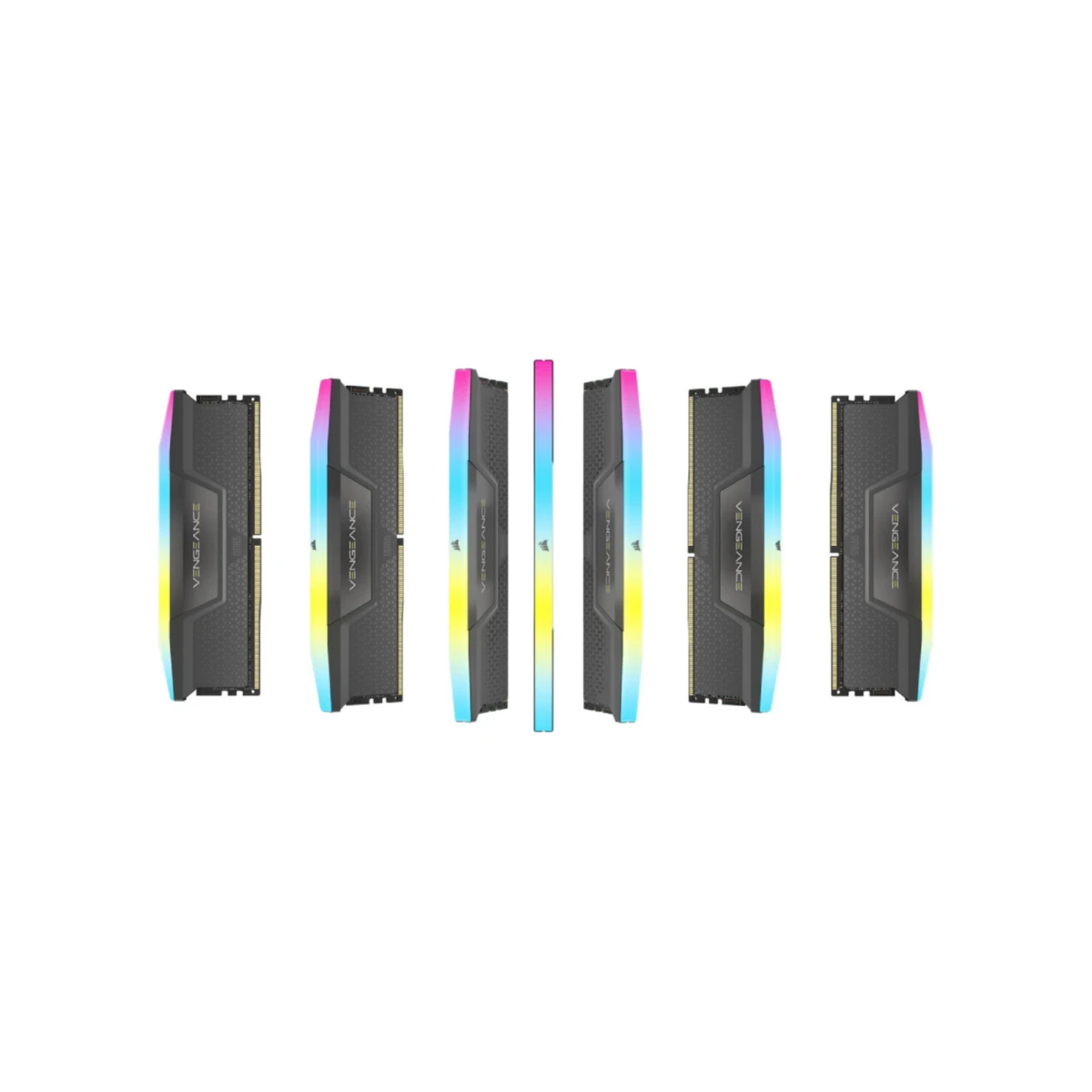 Corsair VENGEANCE RGB 32GB (2 x 16GB) DDR5 6000MT/s Memory Kit - Gray | CMH32GX5M2D6000Z38 view 4