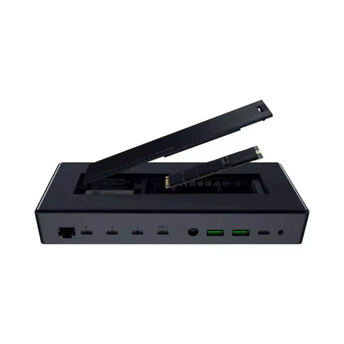 Razer Thunderbolt 5 Dock Chroma RGB 11-Port Docking Station - Black - RC21-02290100-R3U1 view 3