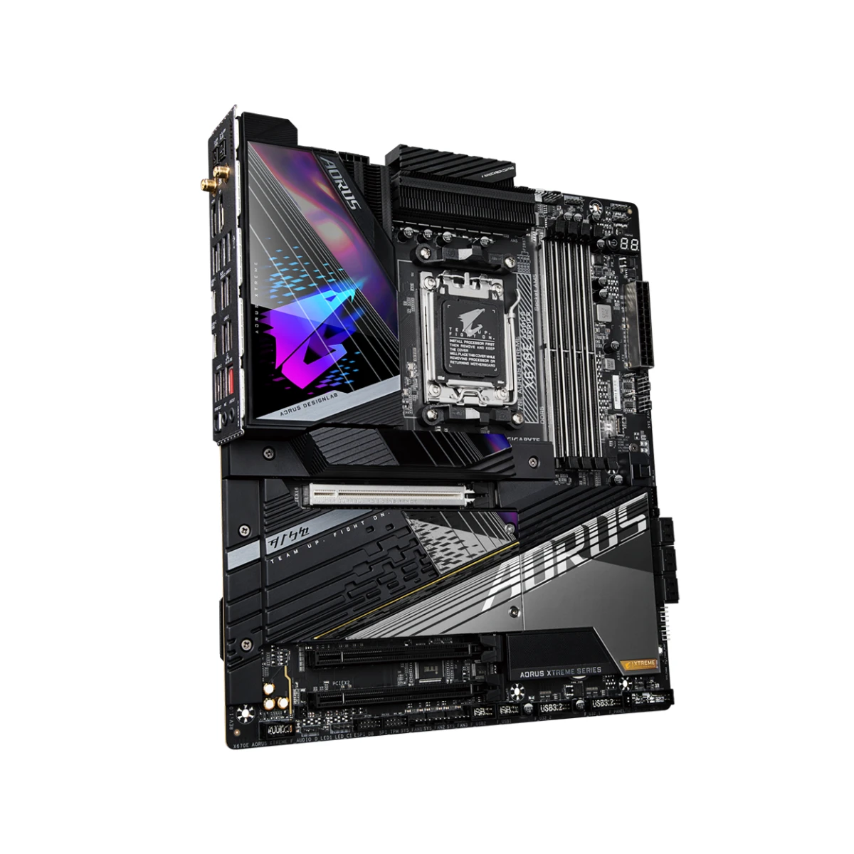 Gigabyte X670E AORUS XTREME DDR5 AM5 E-ATX Motherboard - X670E-AORUS-XTREME view 3