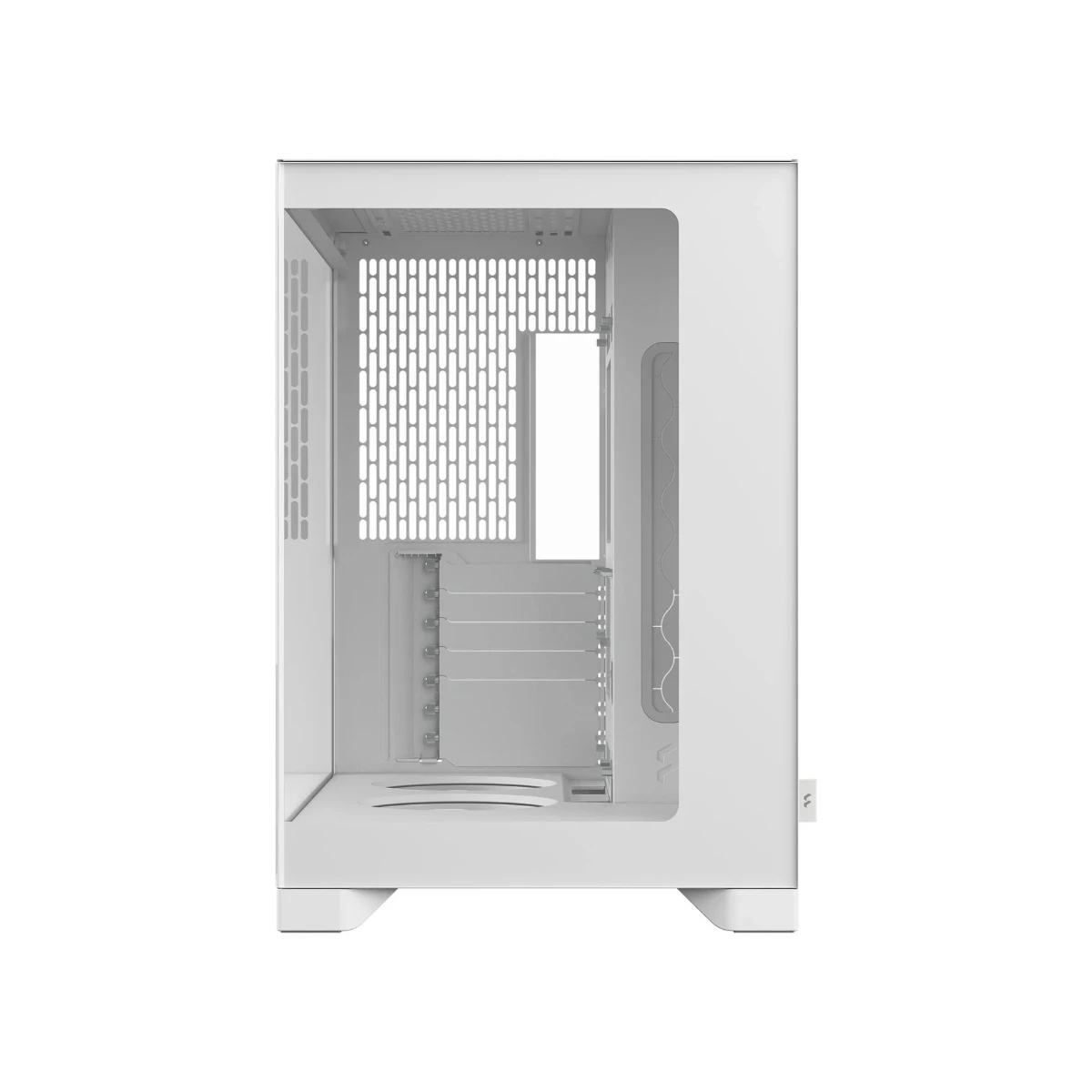 Fractal Pop 2 Vision RGB Dual-Chamber Mid-Tower TG EATX Case - White | FD-C-POV2A-03 view 3