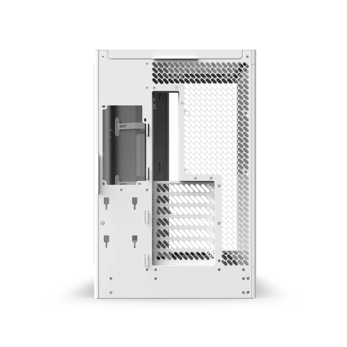 NZXT H6 Compact Dual-Chamber Mid-Tower ATX Case - White | CC-H62FW-01 view 5