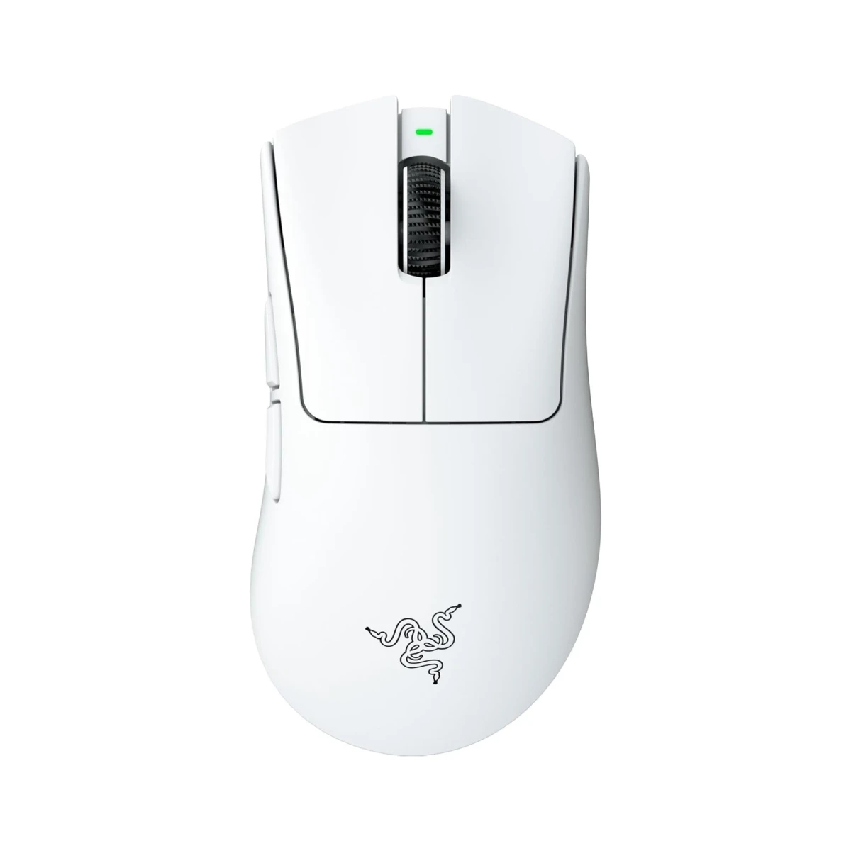 Razer DeathAdder V4 Pro White Optical Wireless Gaming Mouse (Focus Pro 45K Optical Sensor, 8000Hz Report Rate, 56g Lightweight) - RZ01-05330200-R3G1