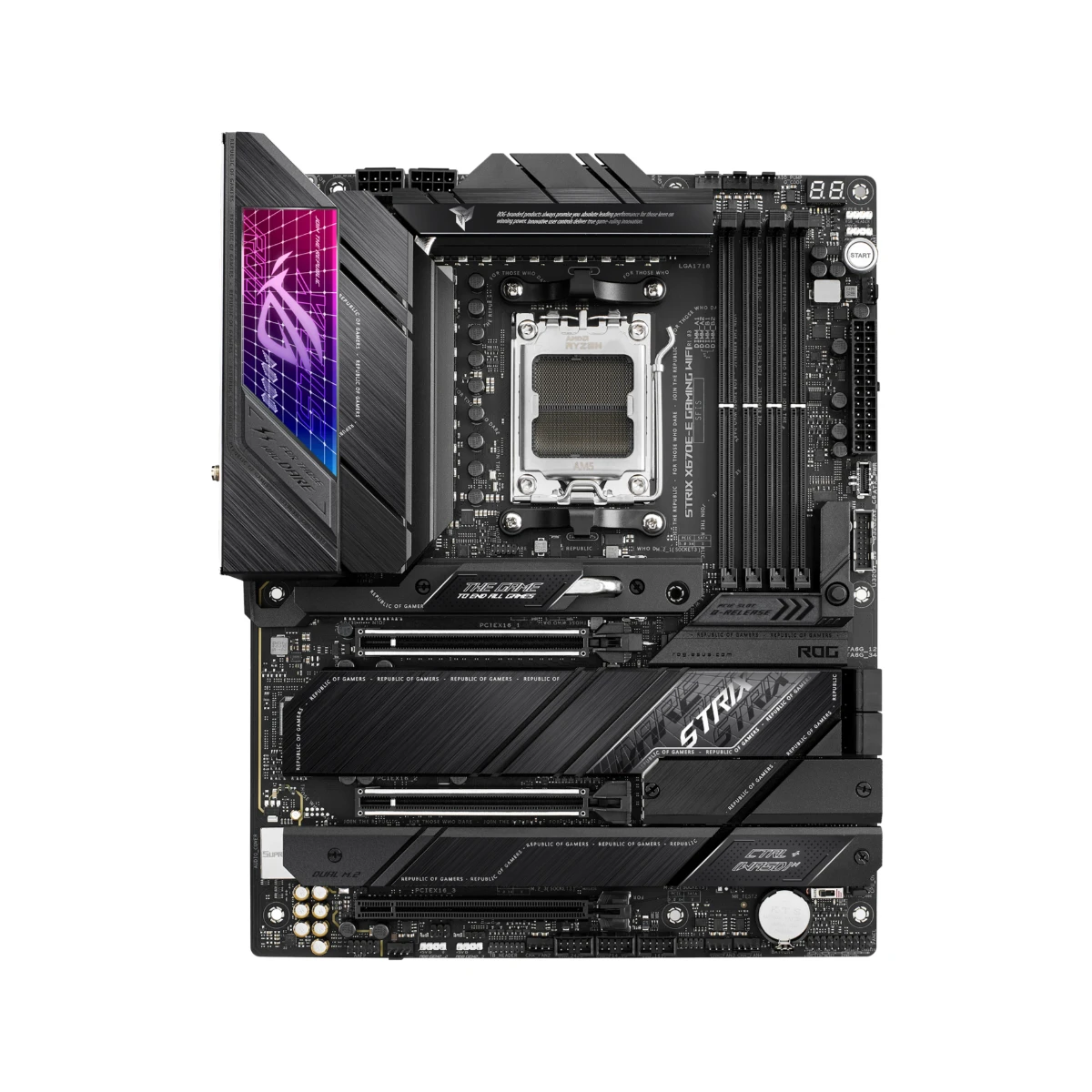 ASUS ROG Strix X670E-E Gaming WiFi Motherboard - 90MB1BR0-M0EAY0
