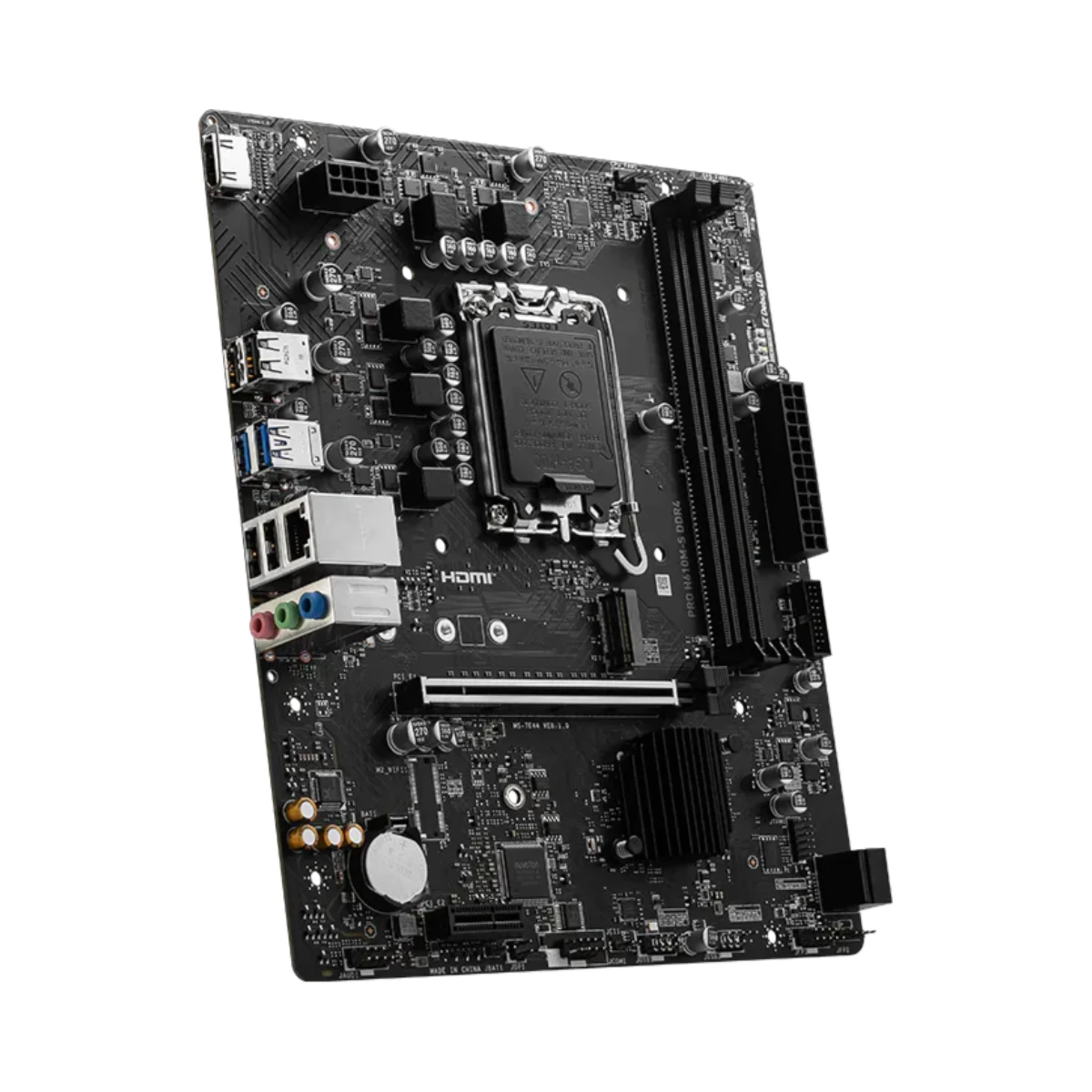 MSI PRO H610M-S DDR4 Intel LGA 1700 M-ATX Motherboard - Black - 911-7E44-013 view 3