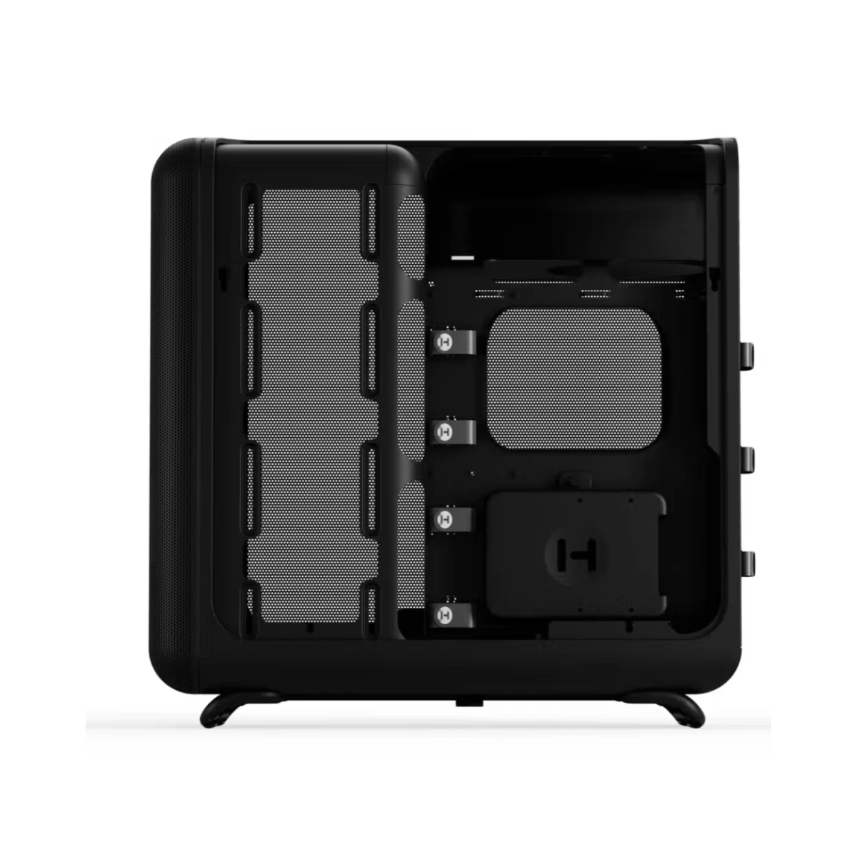 HYTE X50A Modern Performance ATX Mid-Tower Aesthetic Case - Black - CS-HYTE-X50A-BB view 4