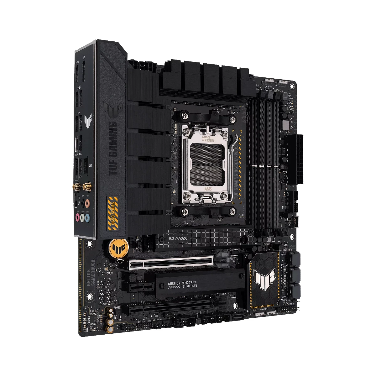 ASUS TUF Gaming B650M-Plus WiFi AMD AM5 DDR5 mATX Motherboard - 90MB1BF0-M0EAY0 view 3