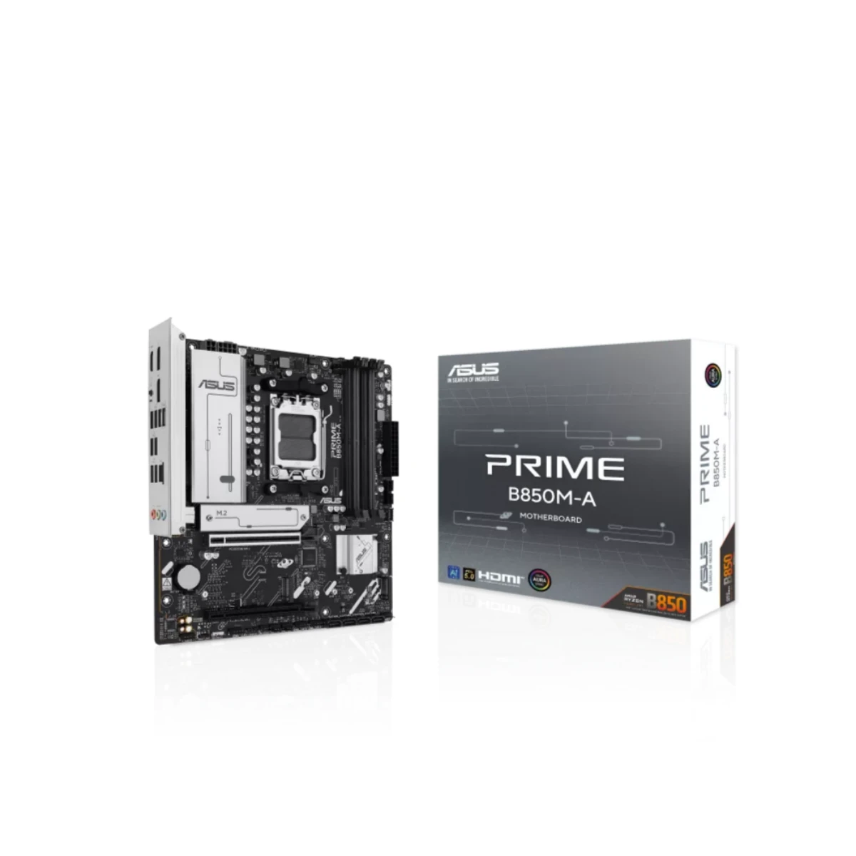 Asus PRIME B850M-A AM5 DDR5 mATX Motherboard - Black | 90MB1N90-M0EAY0
