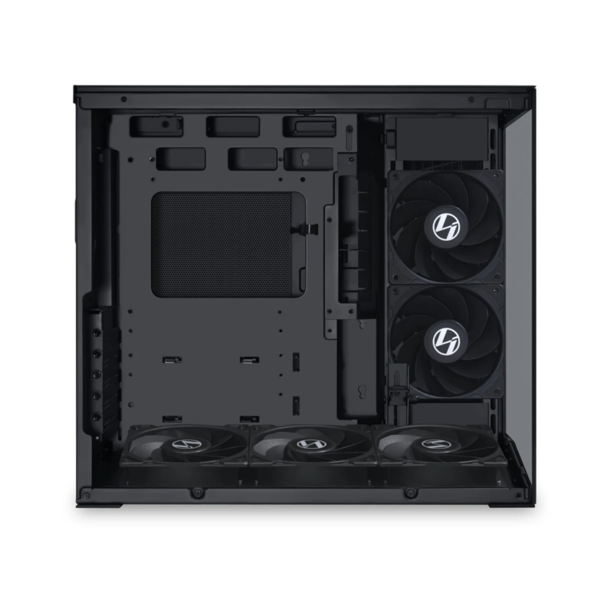 LIAN LI O11D MINI V2 FLOW Tempered Glass ATX Case - Black | G99.O11DMIV2FX.00 view 4