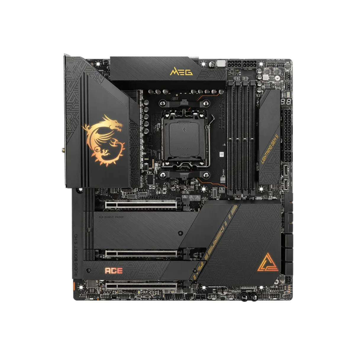 MSI MEG X670E ACE WiFi AM5 E-ATX Gaming Motherboard - 911-7D69-004 view 2