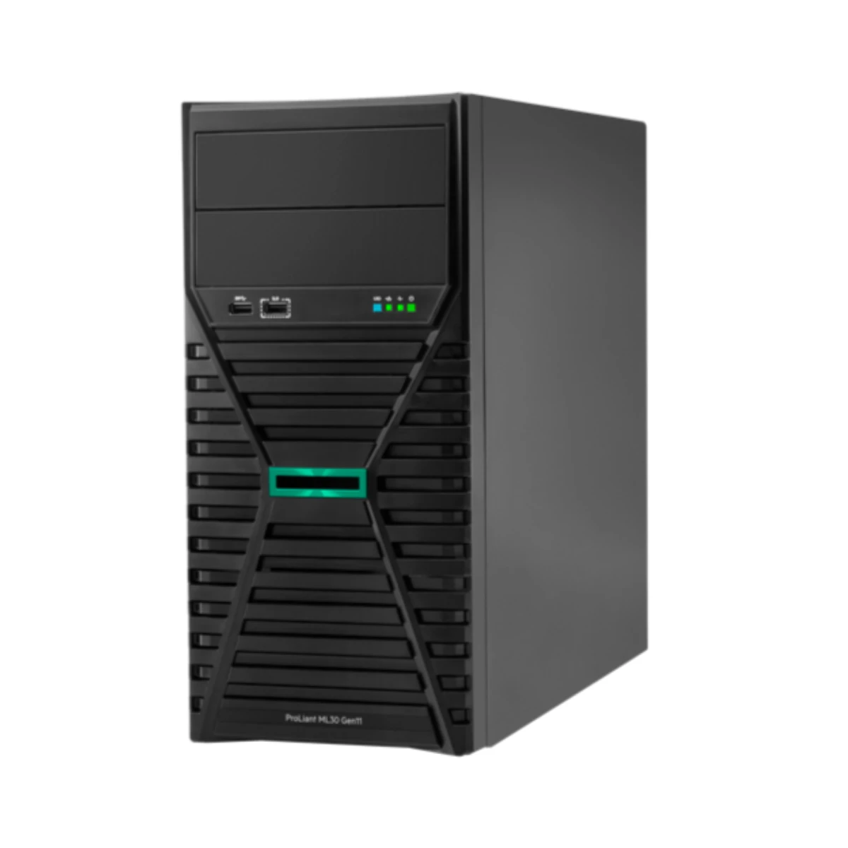 HPE ProLiant ML30 Gen11 Tower Server (Intel Xeon 6315P, 16GB RAM, 1TB HDD, 500W PSU) - P85596-375 view 2