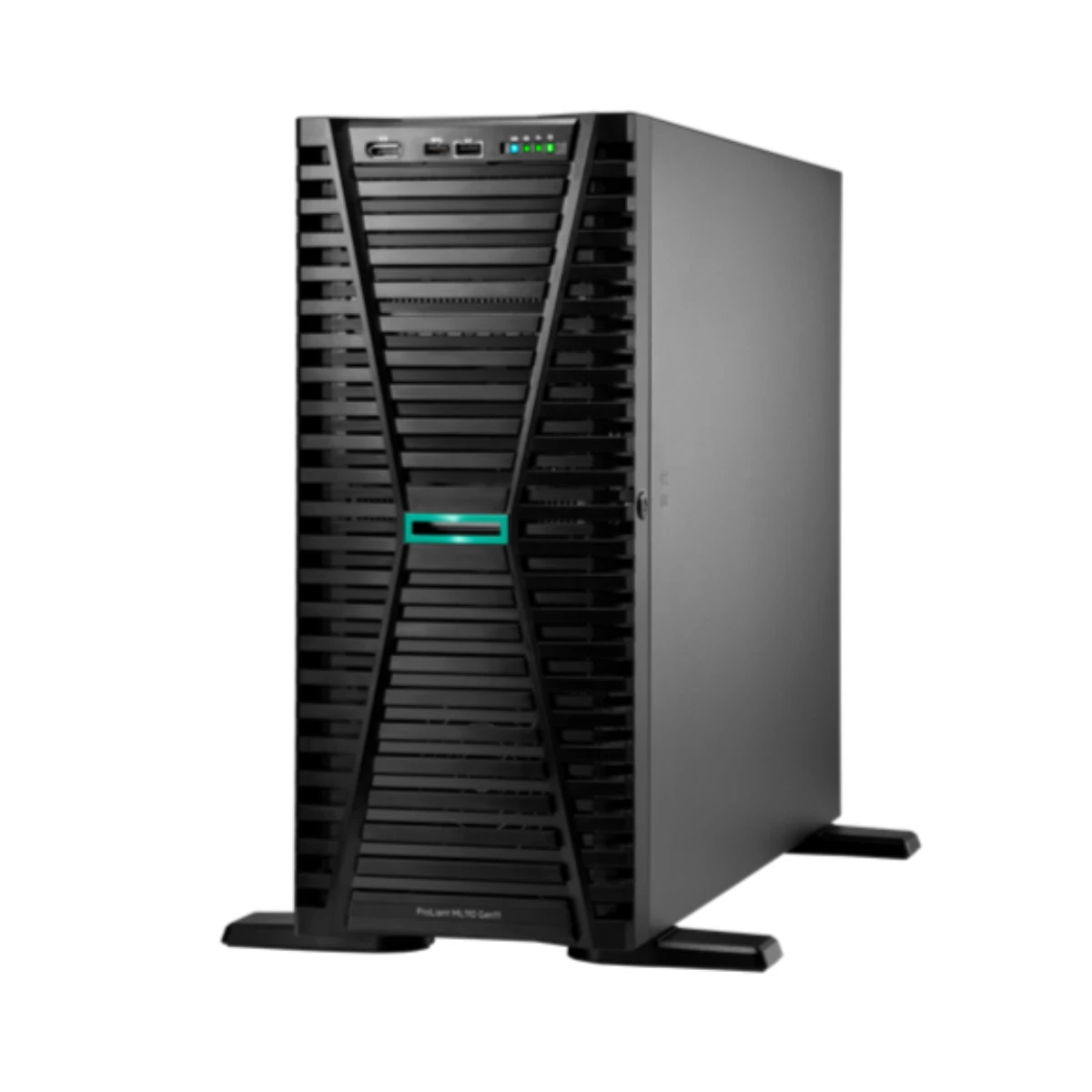 HPE ProLiant ML110 Gen11 Tower Server (Intel Xeon 3508U, 32GB RAM, 2×2TB HDD, 500W PSU) - P81566-375