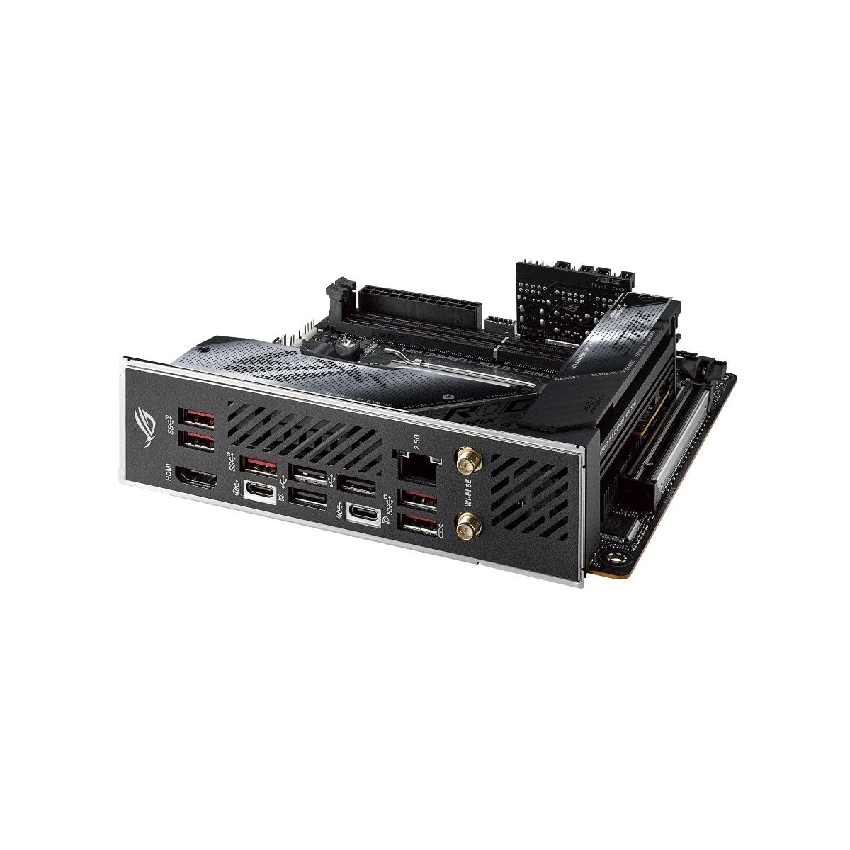 ASUS ROG Strix X670E-I Gaming WiFi AM5 Mini-ITX Motherboard – AMD X670E, DDR5, PCIe 5.0 - 90MB1B70-M0EAY0 view 4