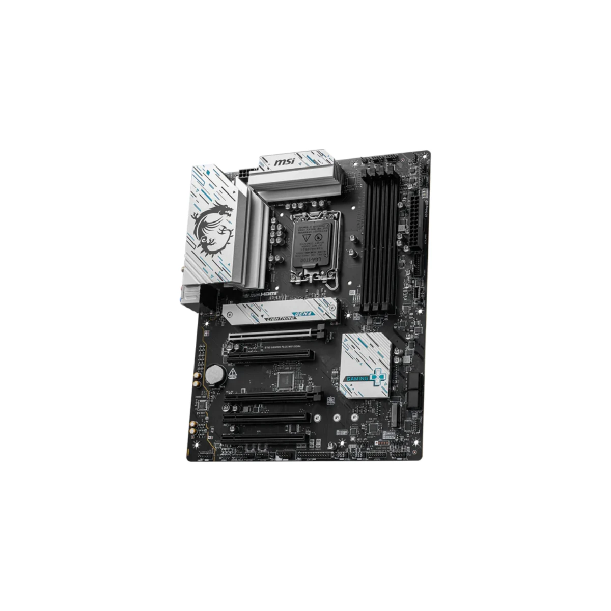 MSI B760 GAMING PLUS WIFI DDR4 ATX Motherboard - Black | 911-7D98-043 view 3