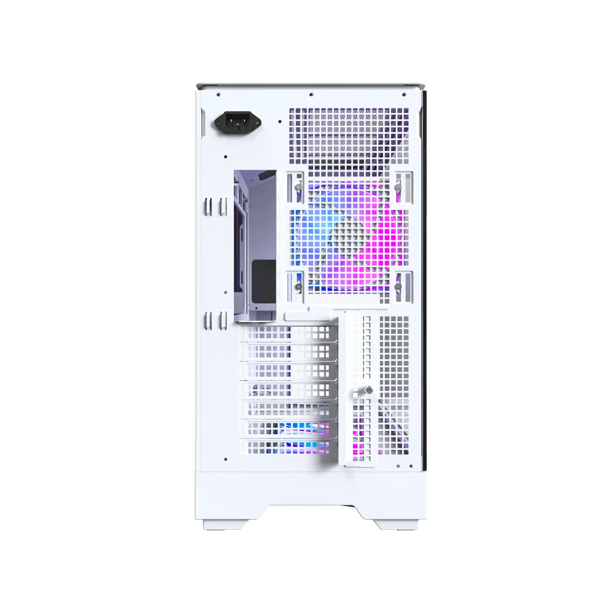 Montech KING 45 PRO Mid Tower Tempered Glass ARGB ATX Gaming Case - White - KING45PROW view 4
