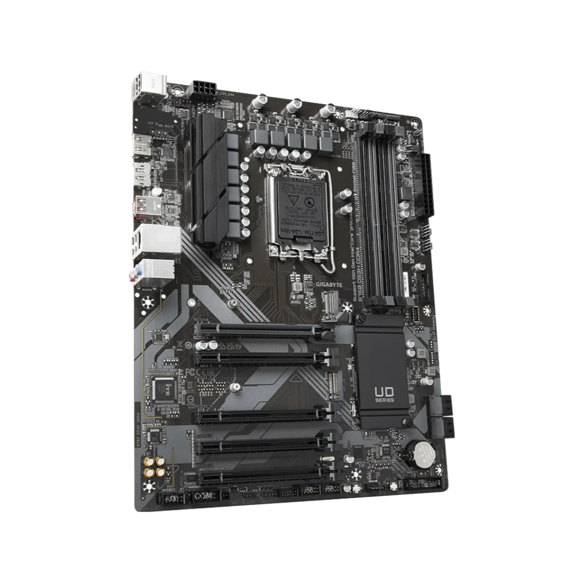 Gigabyte B760 ATX Motherboard (Intel LGA 1700, DDR4, DS3H, PCIe 4.0 Support) - B760-DS3H-DDR4 view 3