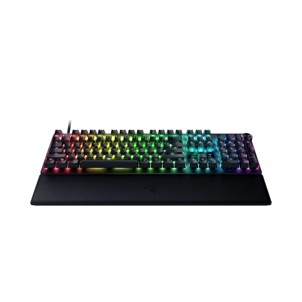 Razer Huntsman V3 Pro 8KHz Analog Optical Esports Keyboard - Black (US Layout, Analog Optical Switches, 8000Hz Polling Rate, Full-Size Layout, Razer Chroma RGB) - RZ03-05530100-R3M1 view 2