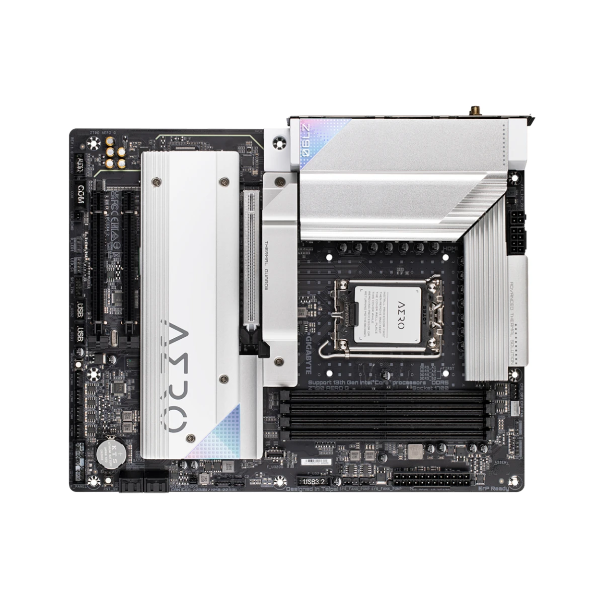 Gigabyte Z790 AERO G ATX Gaming Motherboard Intel LGA 1700 DDR5 - Z790-AERO-G view 4