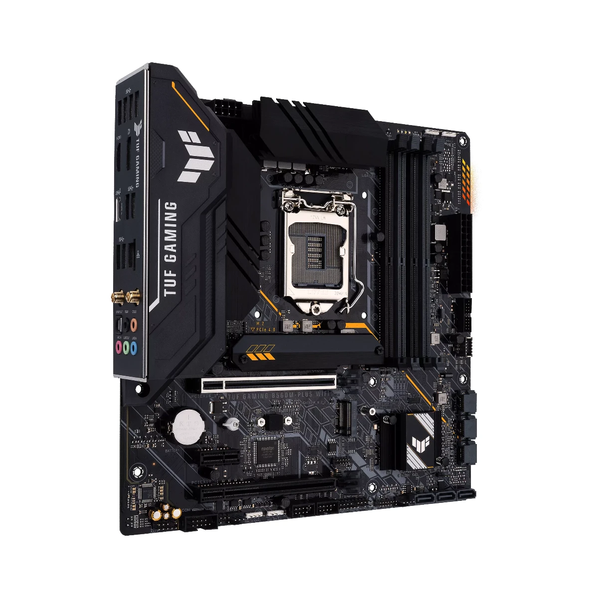 ASUS TUF Gaming B560M-PLUS WiFi Intel LGA 1200 Micro-ATX Motherboard - 90MB1770-M0EAY0 view 3