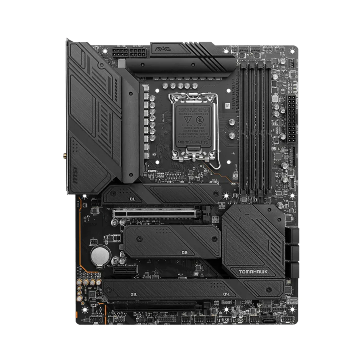 MSI MAG Z790 Tomahawk WiFi DDR4 Intel LGA1700 ATX Motherboard - 911-7D91-006 view 2