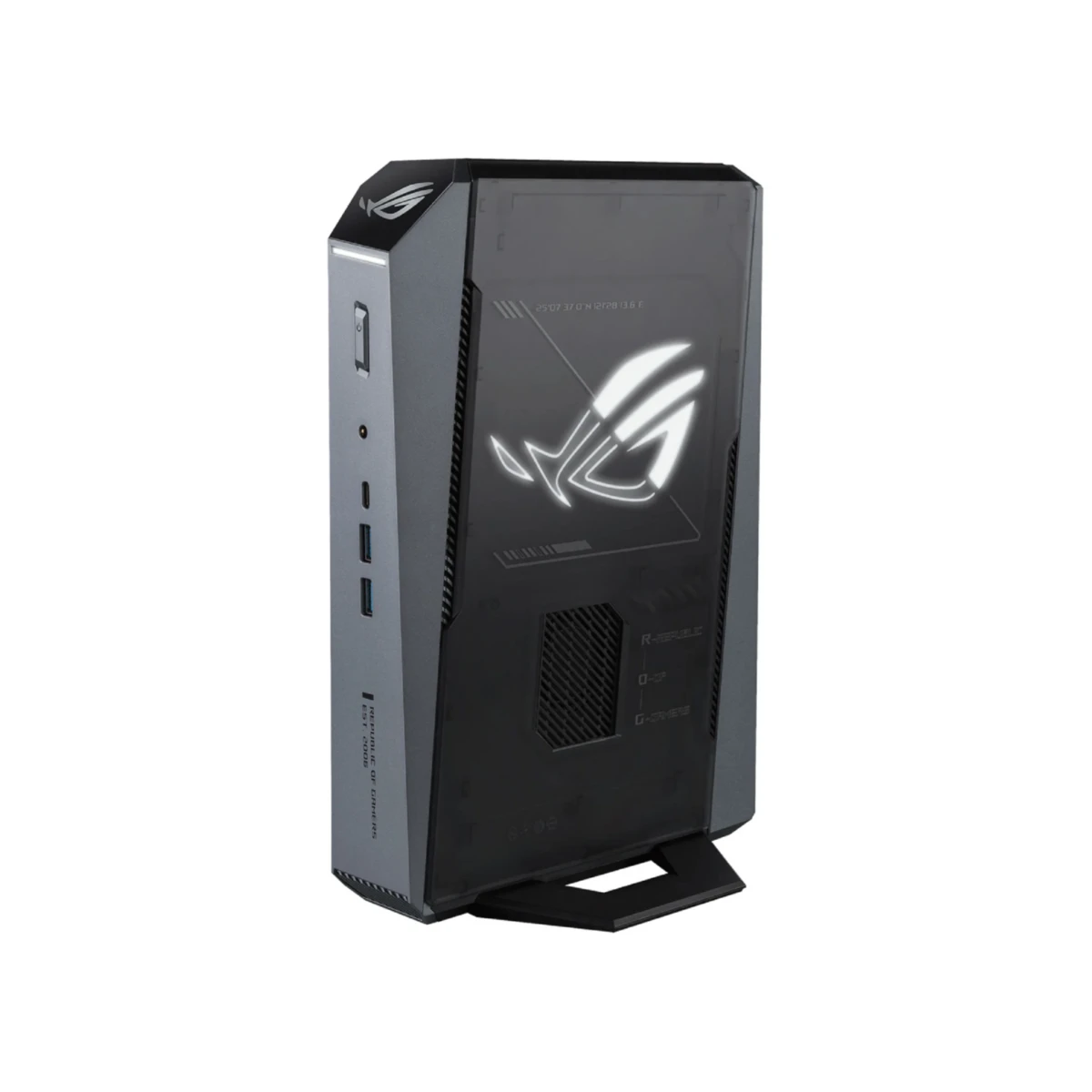 ASUS ROG GR70 AMD Ryzen 9 8940HX (RTX 5060, 16GB DDR5) Mini PC - Black | 90MS0381-M001C0 view 2