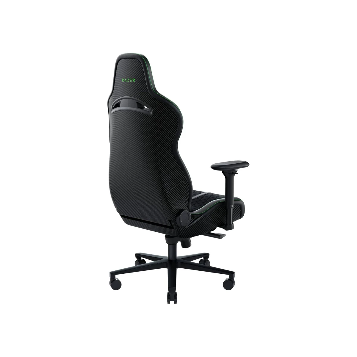 Razer Enki Pro Alcantara Leather Lumbar Arch Gaming Chair - Black - RZ38-03710100-R3U1 view 2
