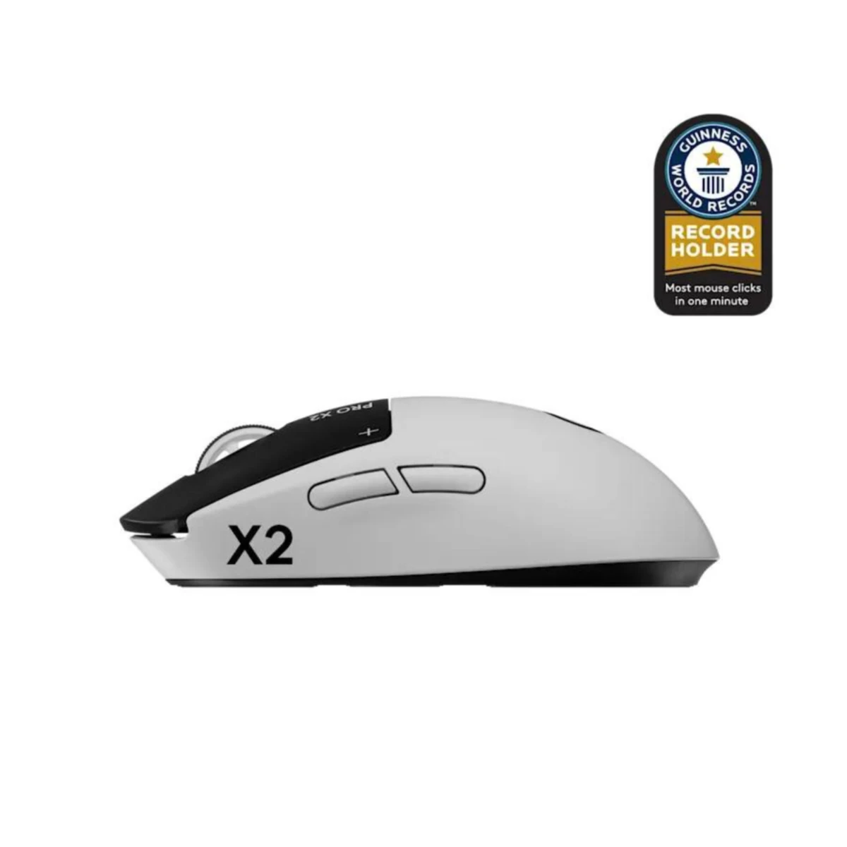 Logitech G PRO X2 Superstrike 8000Hz Wireless Gaming Mouse - White | 910-007778 view 3