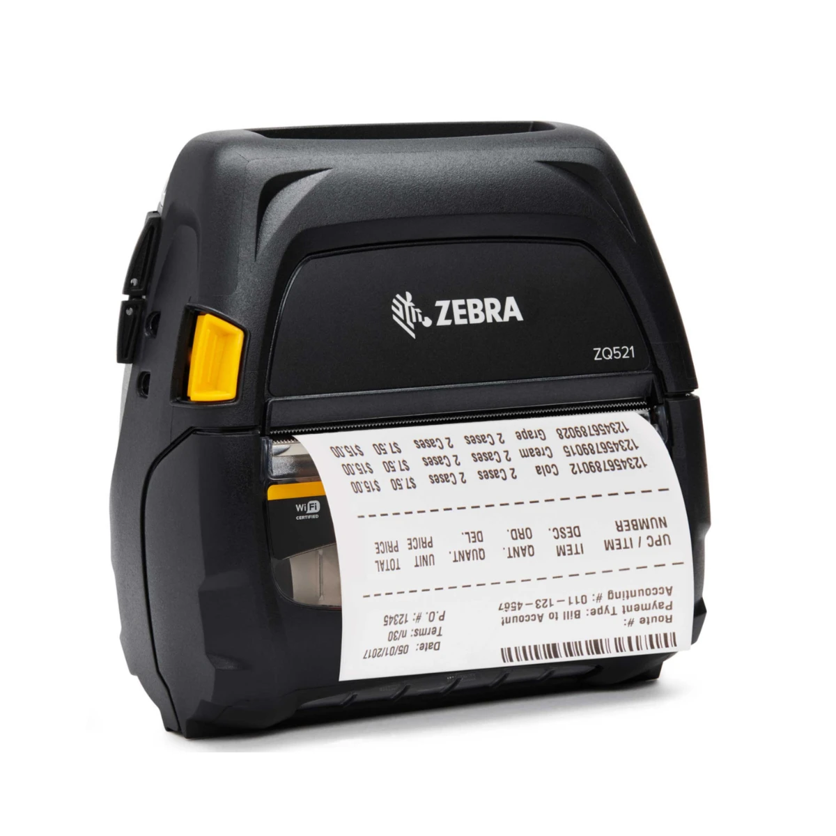Zebra ZQ521 Portable Barcode Printer - ZQ52-BUE0000-00 view 2