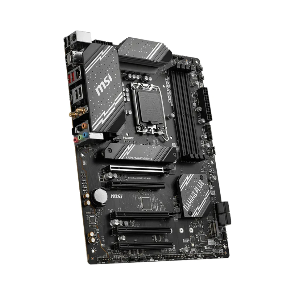 MSI B760 Gaming Plus WiFi ATX Motherboard Intel LGA 1700 DDR5 - 911-7D98-034 view 4