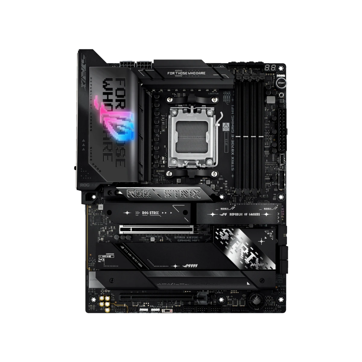 ASUS ROG STRIX X870E-E GAMING WIFI DDR5 AMD AM5 ATX Motherboard - 90MB1IB0-M0EAY0 view 2