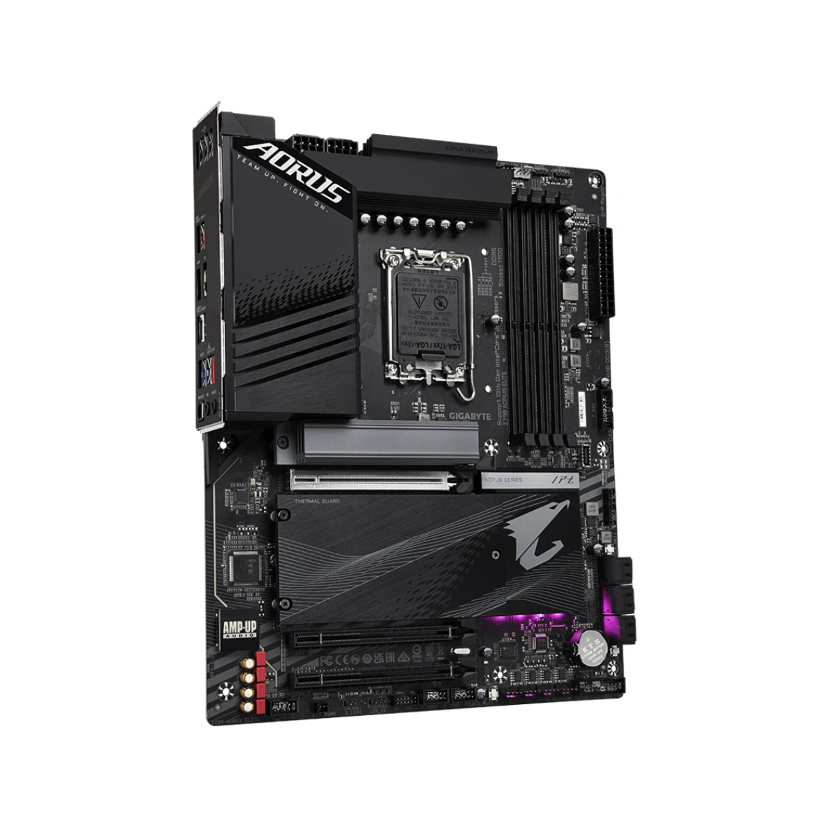 Gigabyte Z790 AORUS ELITE DDR5 LGA1700 ATX Motherboard - Z790-AORUS-ELITE view 3
