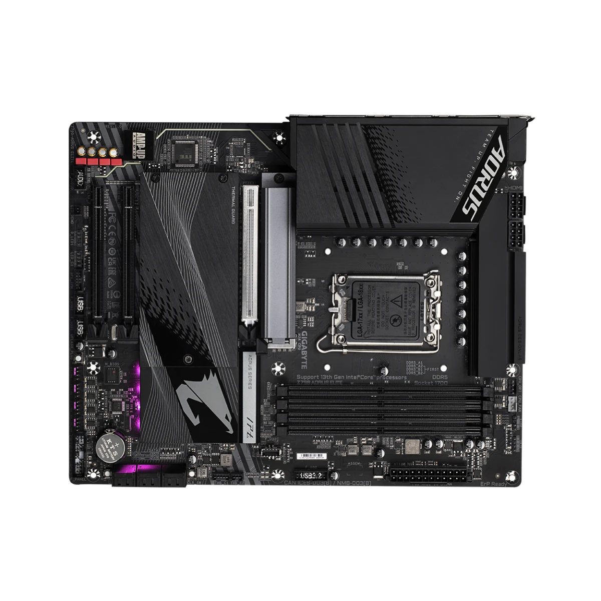 Gigabyte Z790 AORUS ELITE DDR5 LGA1700 ATX Motherboard - Z790-AORUS-ELITE view 4