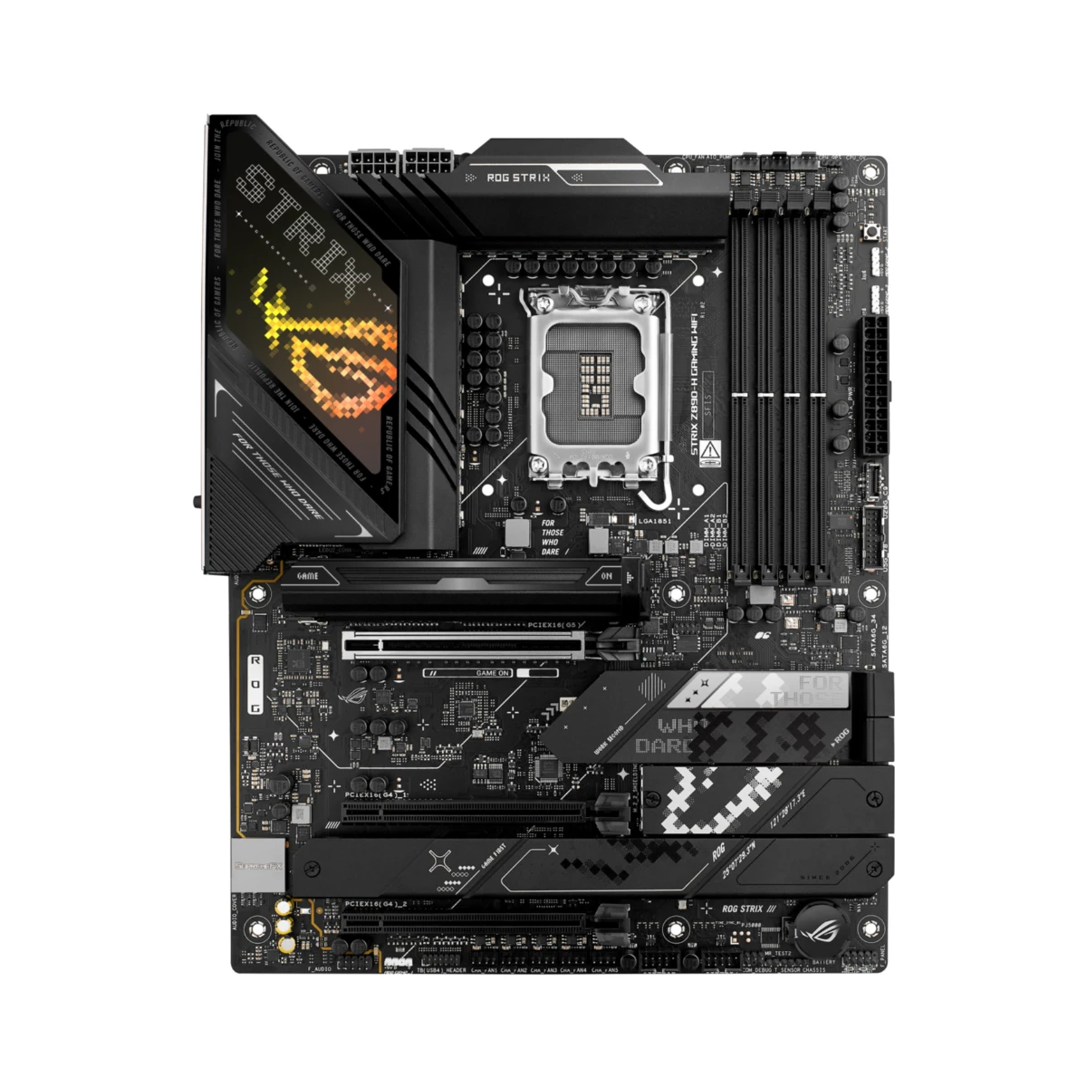 ASUS ROG STRIX Z890-H GAMING WIFI LGA 1851 ATX Gaming Motherboard - 90MB1K20-M0EAY0 view 2