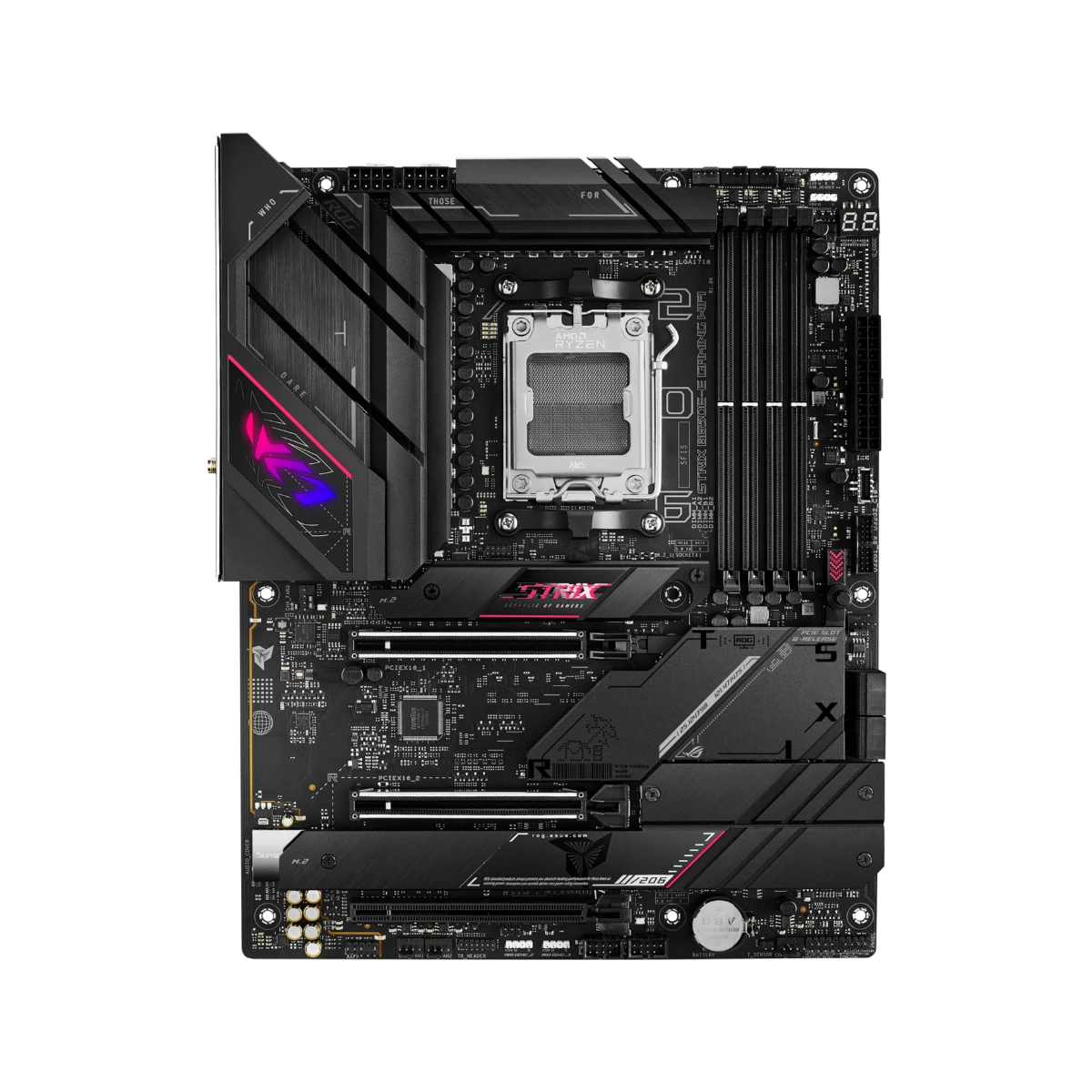 ASUS ROG Strix B650E-E Gaming WiFi AM5 ATX Motherboard – AMD B650E, DDR5, PCIe 5.0 - 90MB1BB0-M0EAY0